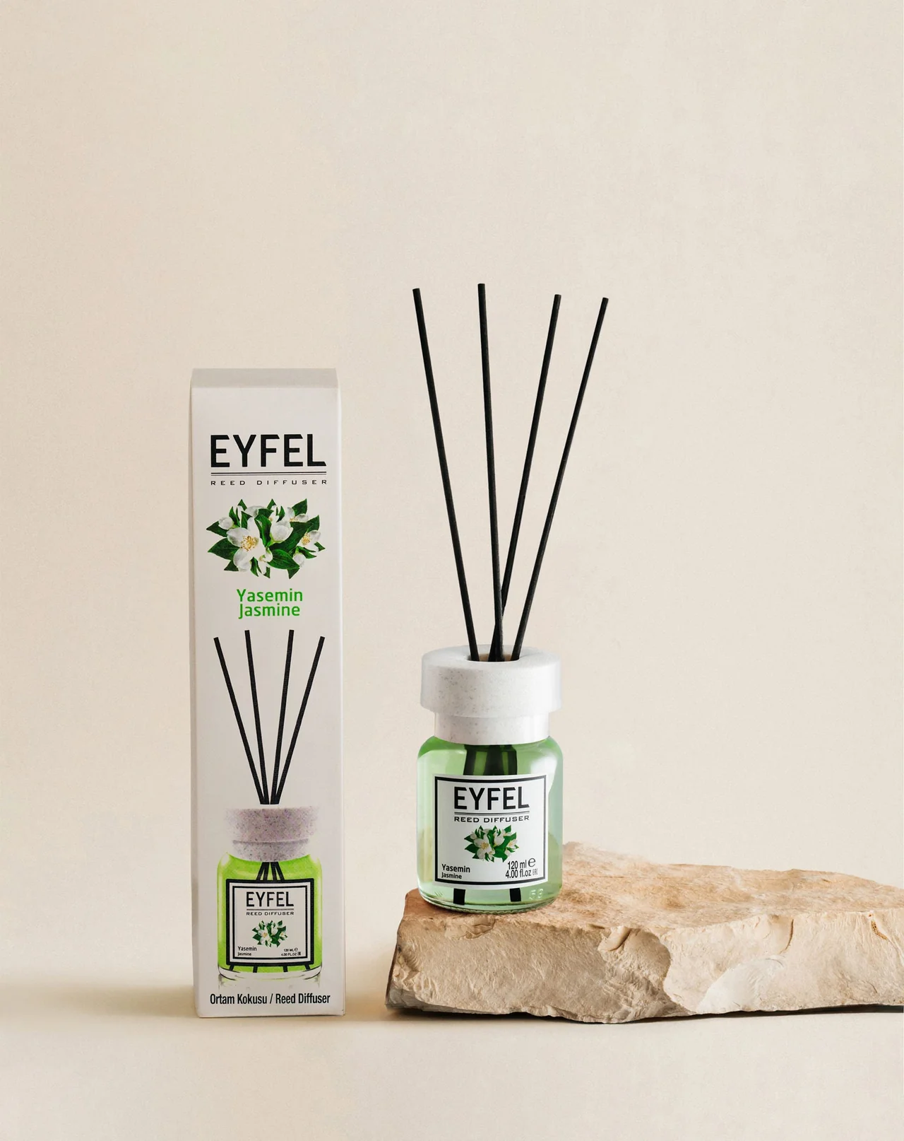 Eyfel 120ml Reed Diffuser – Jasmine