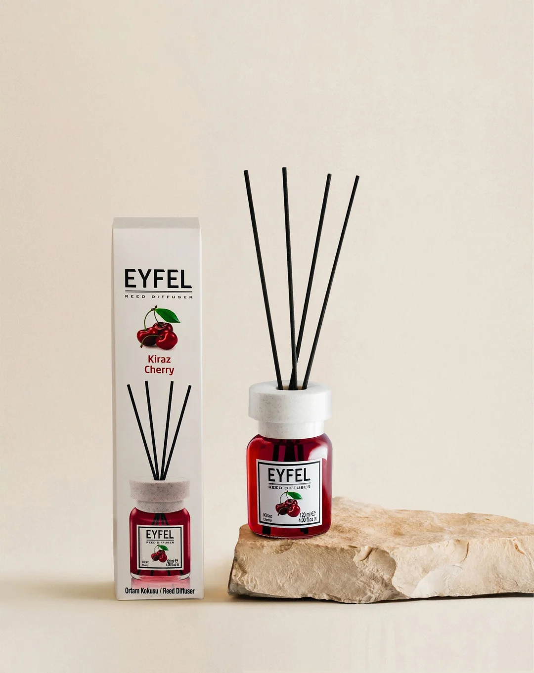 Eyfel 120ml Reed Diffuser – Cherry