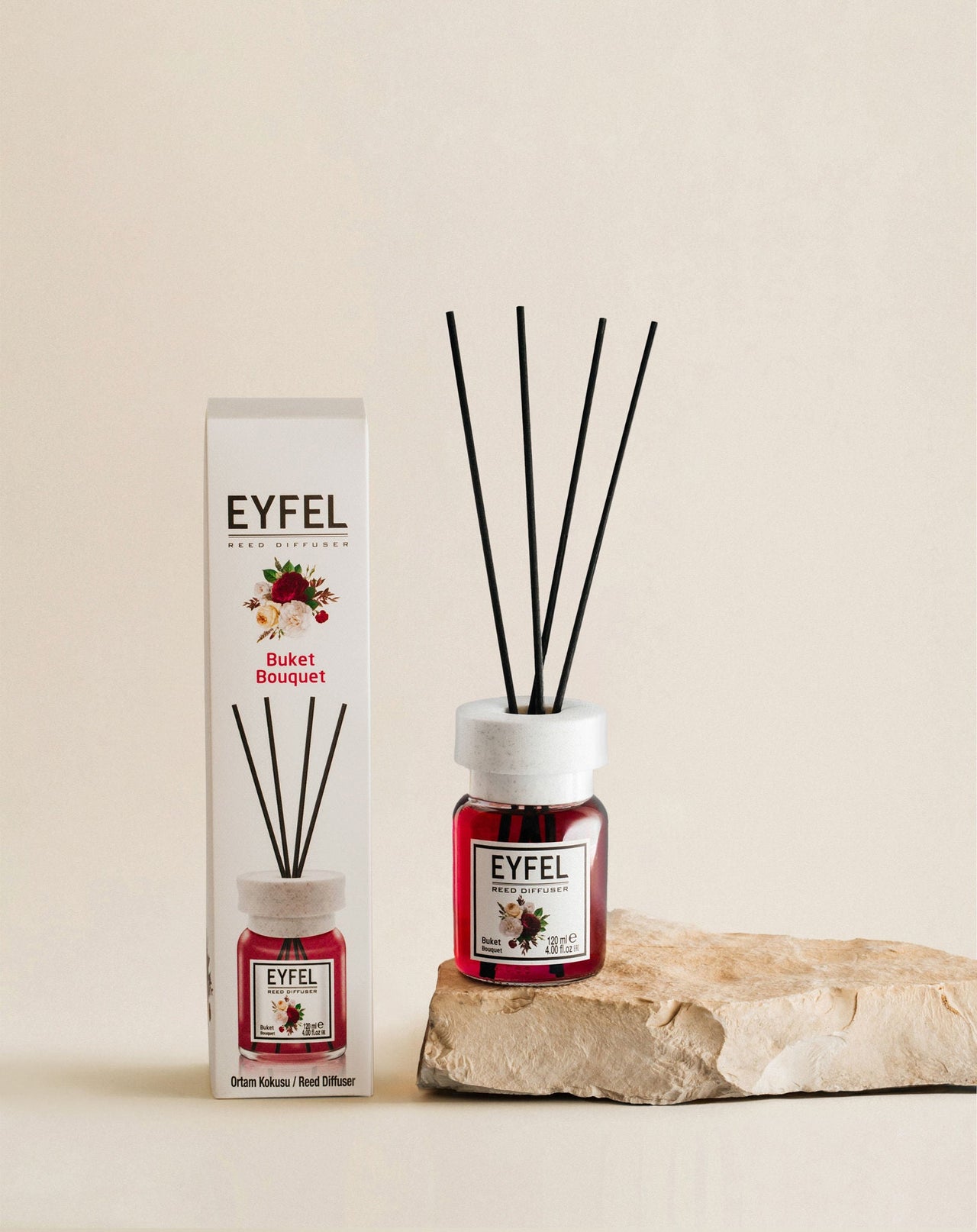 Eyfel 120ml Reed Diffuser – Bouquet