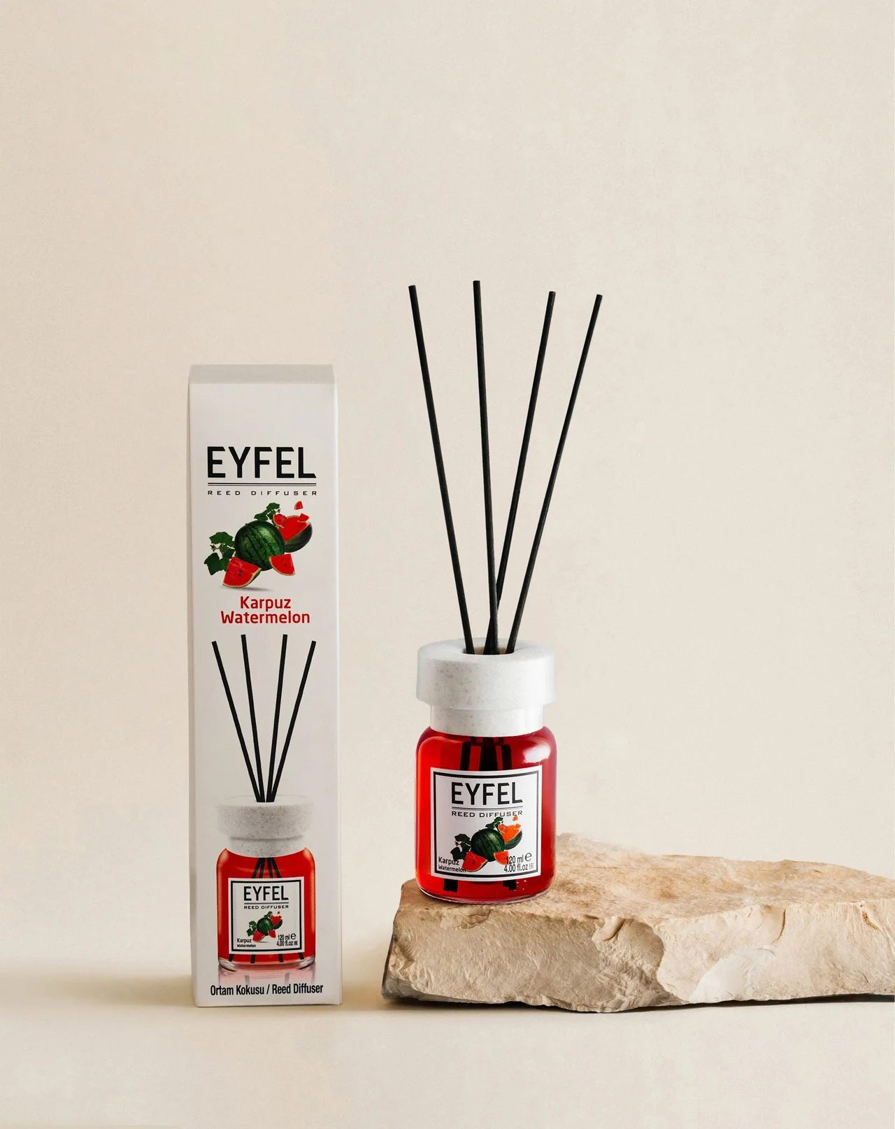 Eyfel 120ml Reed Diffuser – Watermelon