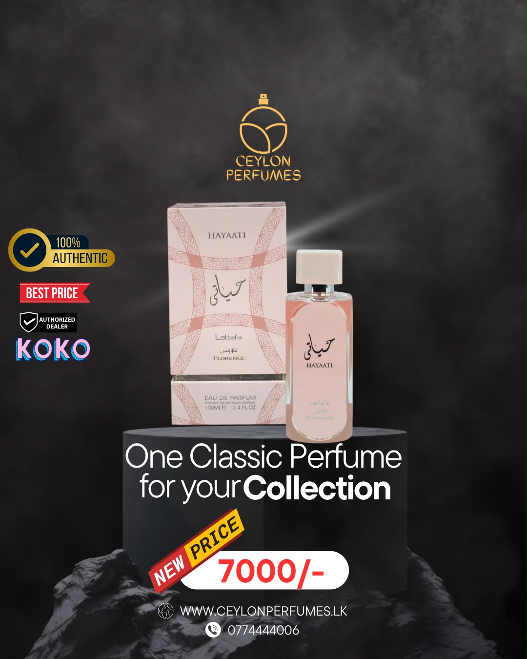 Lattafa Hayaati Florence Eau De Parfum 100ml