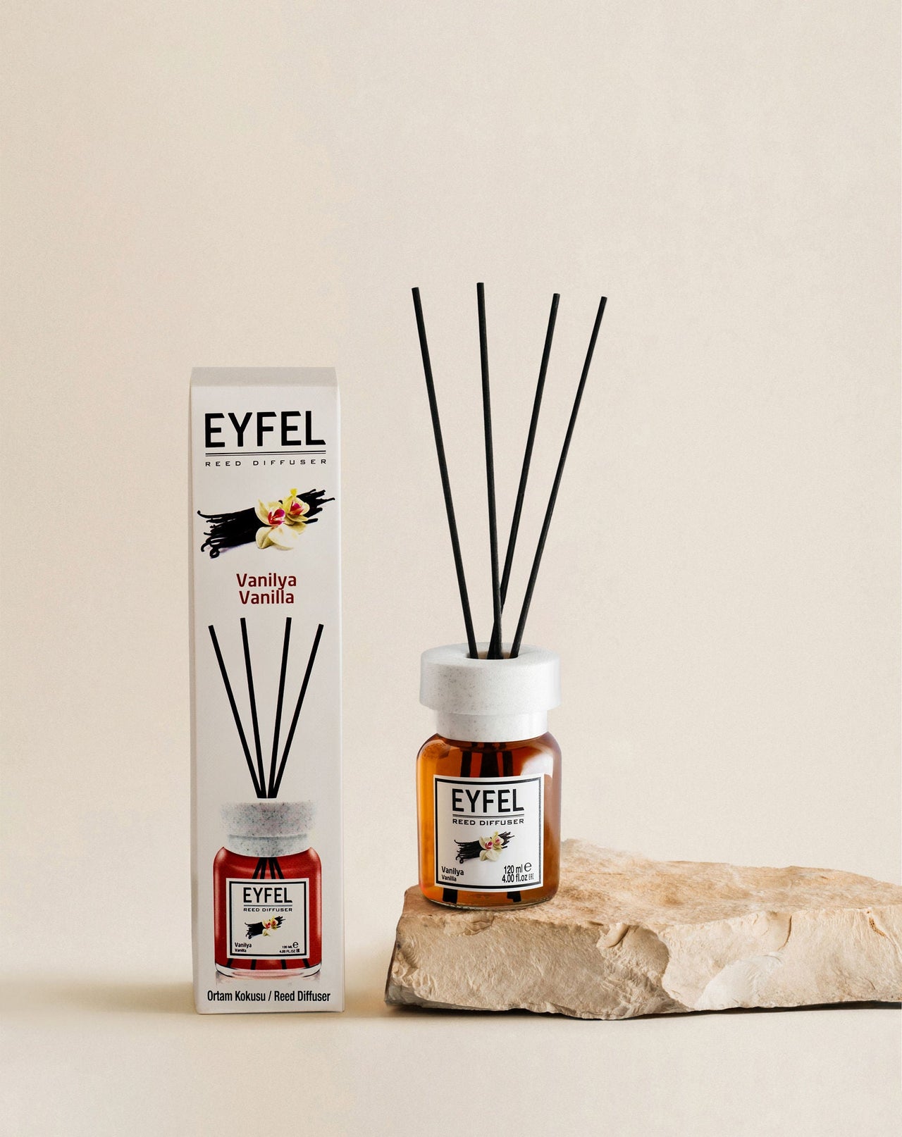 Eyfel 120ml Reed Diffuser – Vanilla