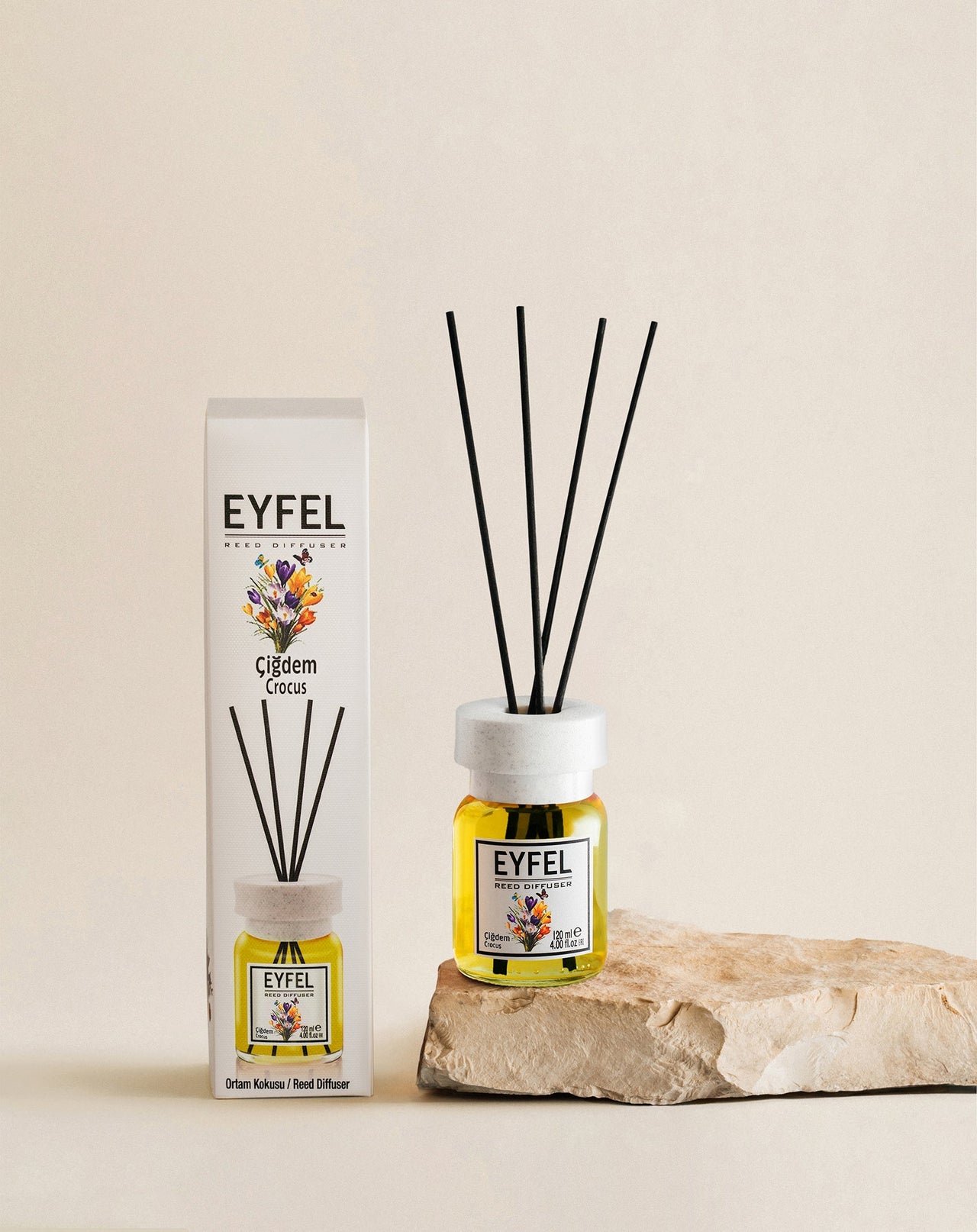 Eyfel 120ml Reed Diffuser – Crocus