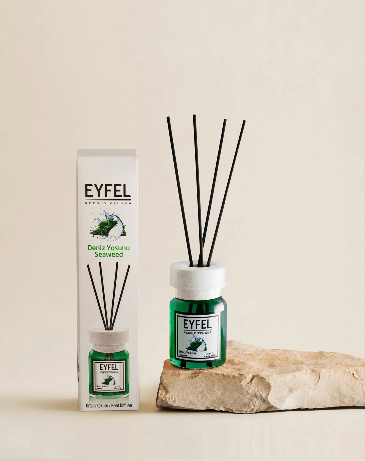 Eyfel 120ml Reed Diffuser – Seaweed