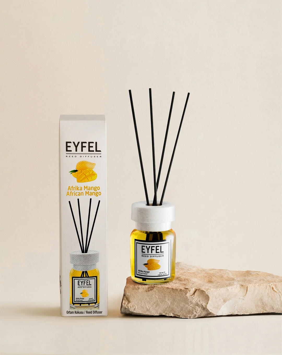 Eyfel 120ml Reed Diffuser – African Mango