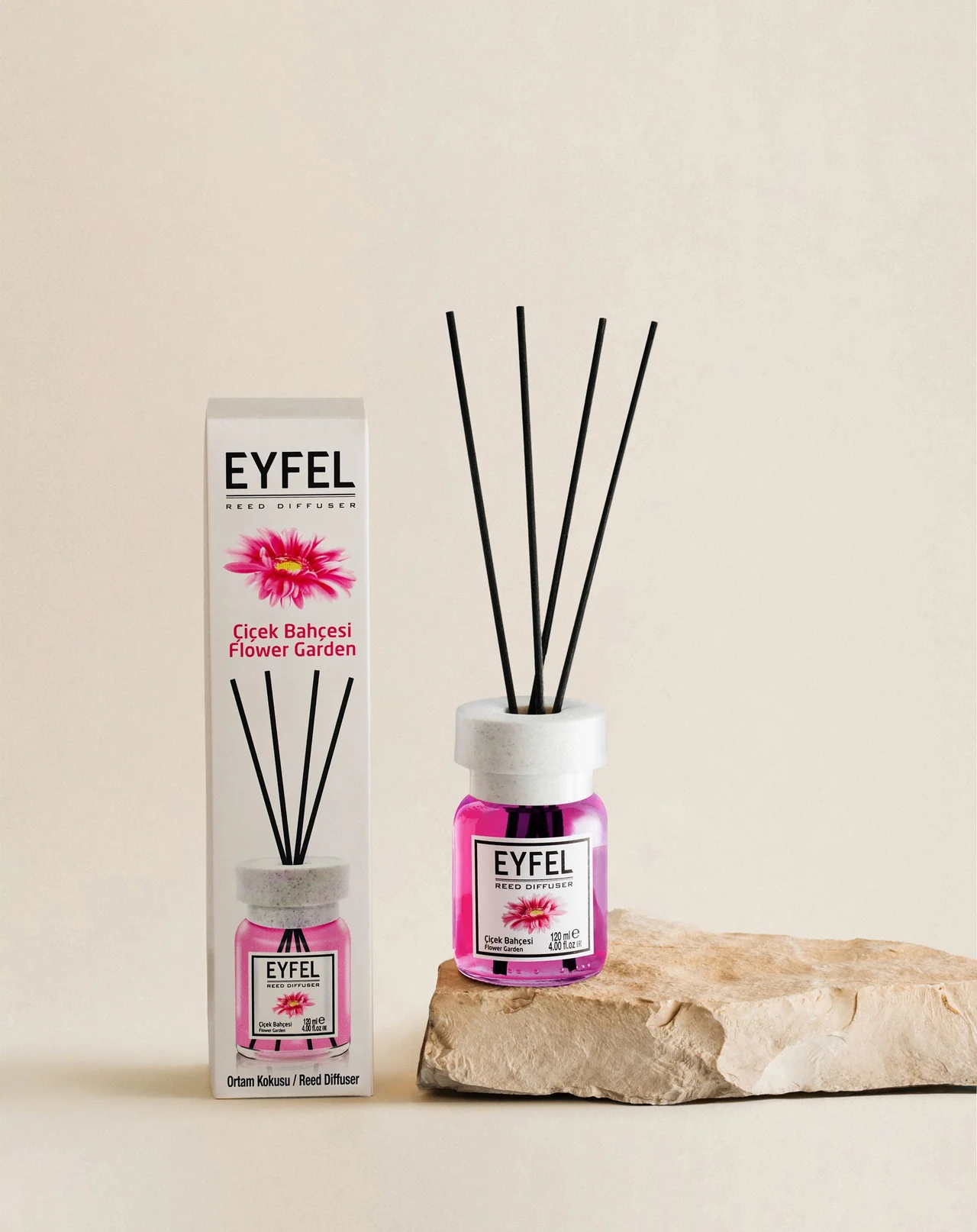 Eyfel 120ml Reed Diffuser – Flower Garden