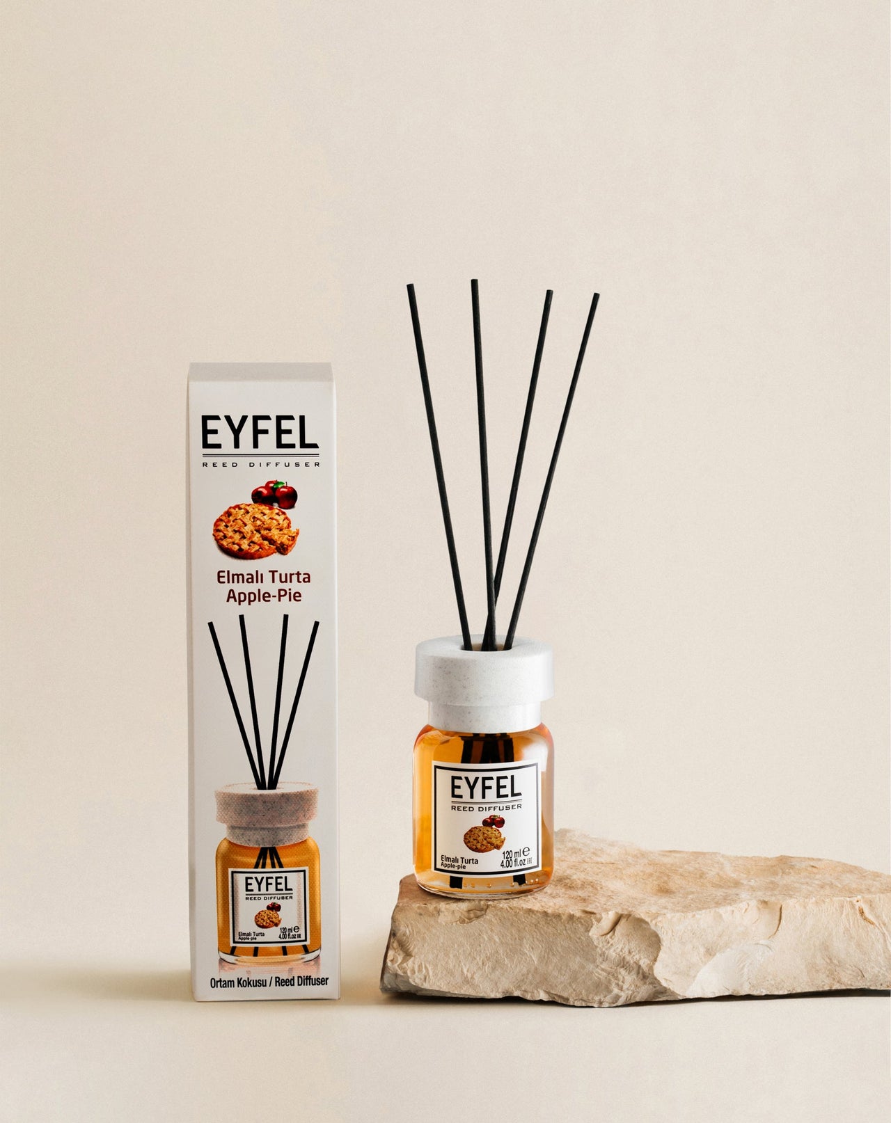 Eyfel 120ml Reed Diffuser – Apple Pie