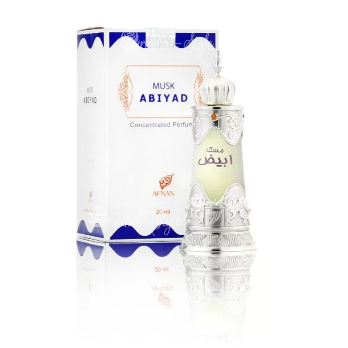 Afnan Musk Abiyad 20ml Cencentrated Perfume Oil
