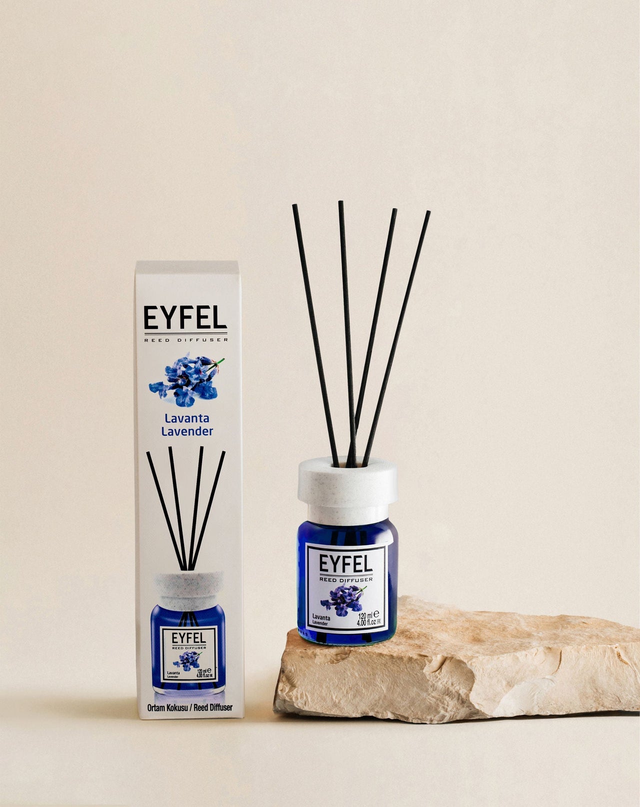 Eyfel 120ml Reed Diffuser – Lavender
