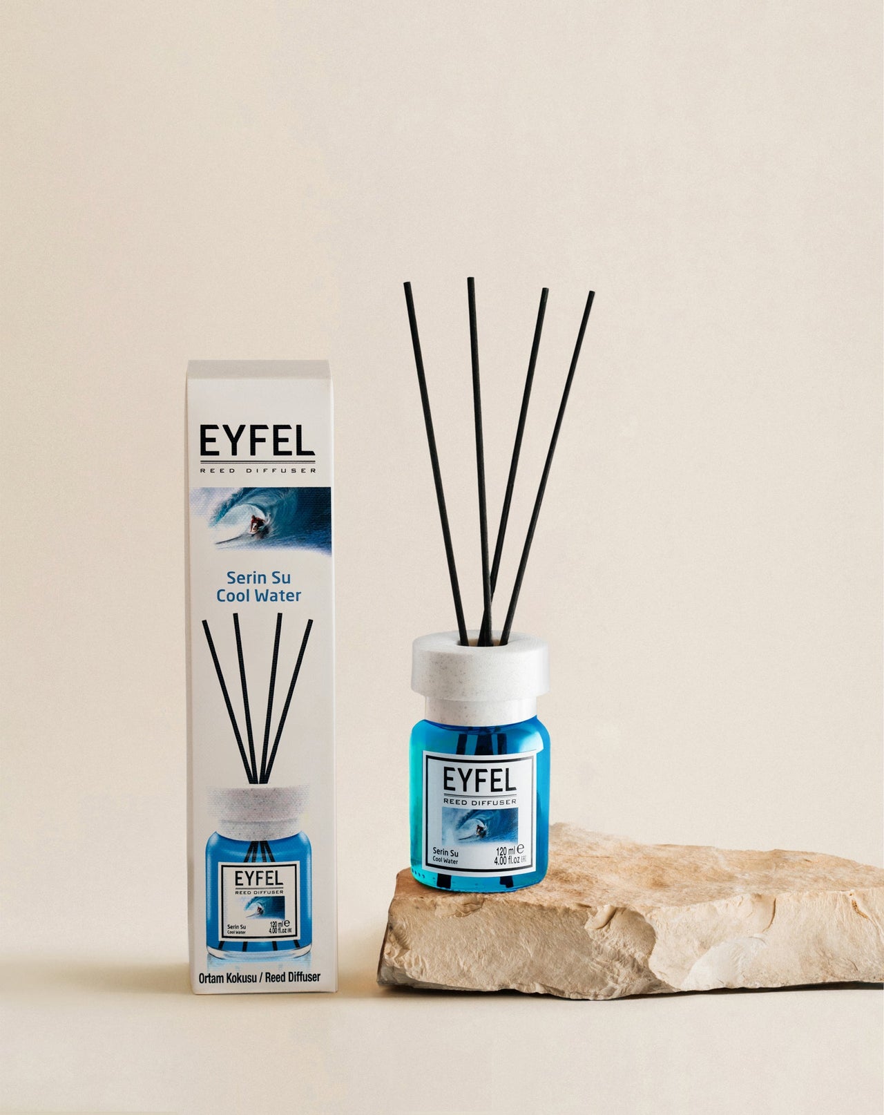 Eyfel 120ml Reed Diffuser – Cool Water