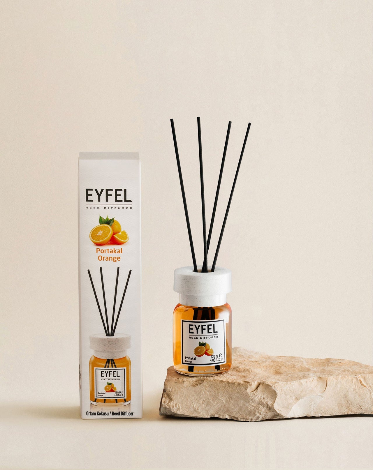 Eyfel 120ml Reed Diffuser – Orange